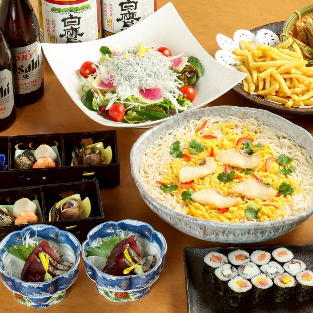 『ゆったり3時間飲み放題付きプラン』ふじや本店/西宮北口駅/居酒屋/宴会